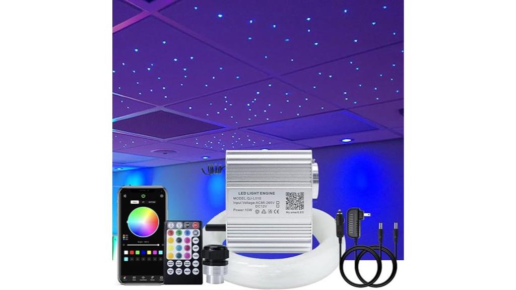 smart rgb fiber lights