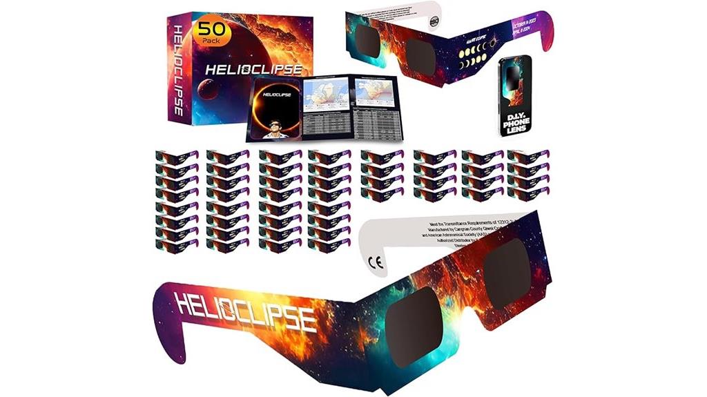 solar eclipse glasses pack