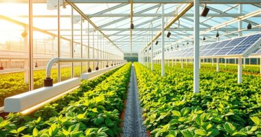 solar greenhouse lighting solutions