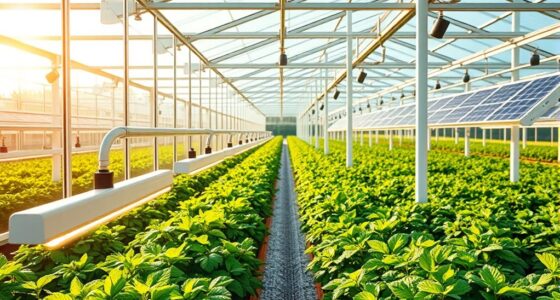 solar greenhouse lighting solutions