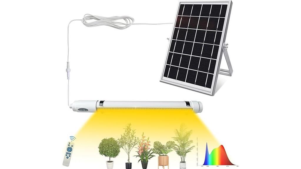 solar powered led grow light