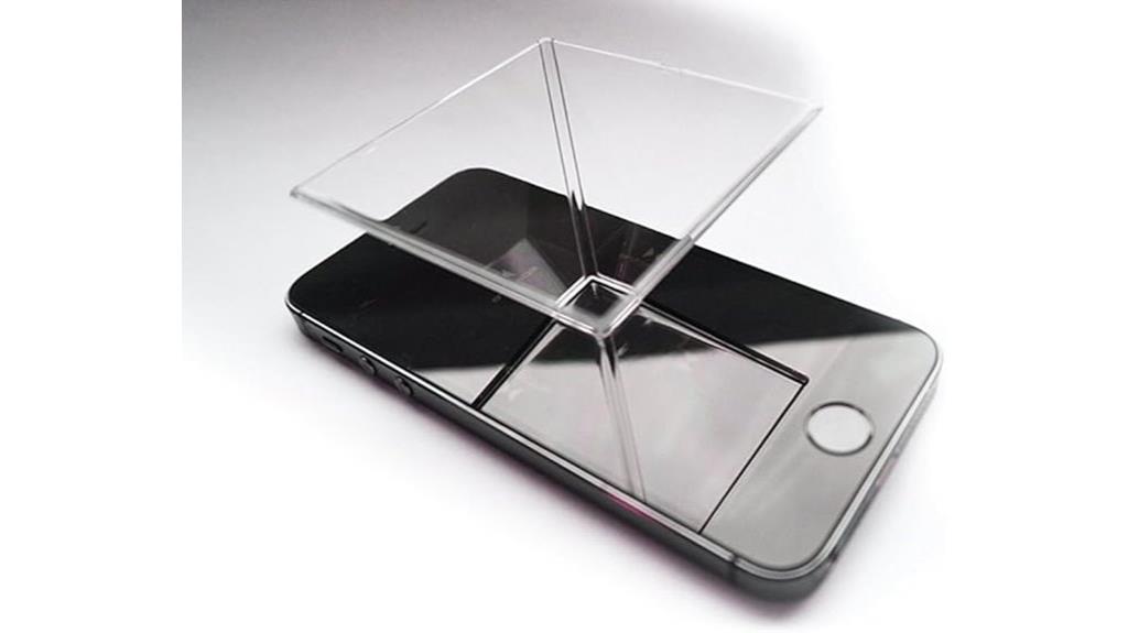 spectre hologram smartphone projector