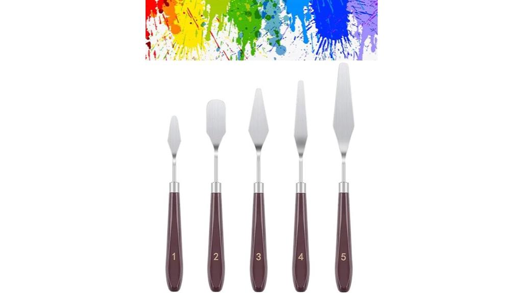 stainless steel painting set