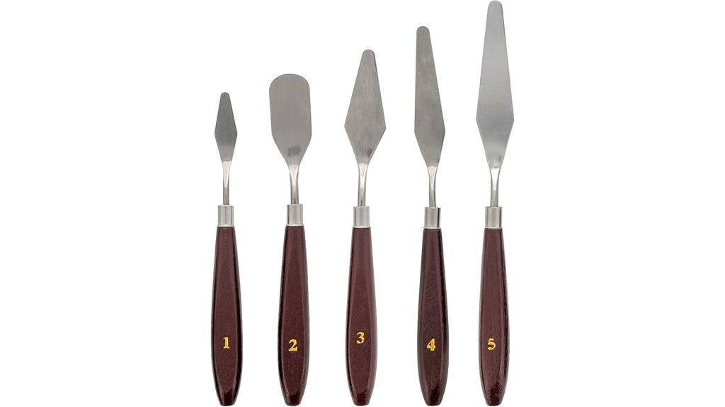 stainless steel palette knife