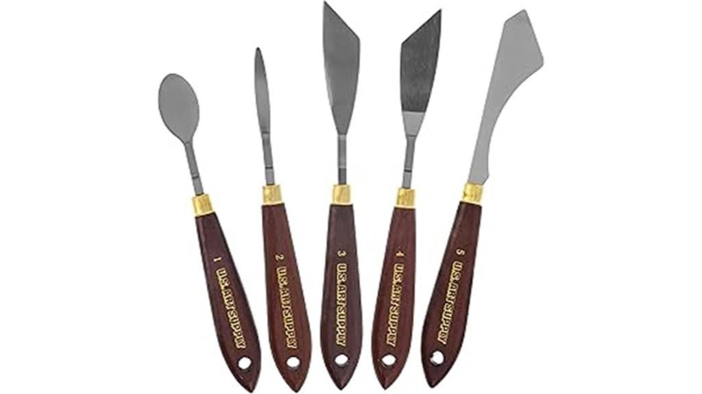 stainless steel palette knives
