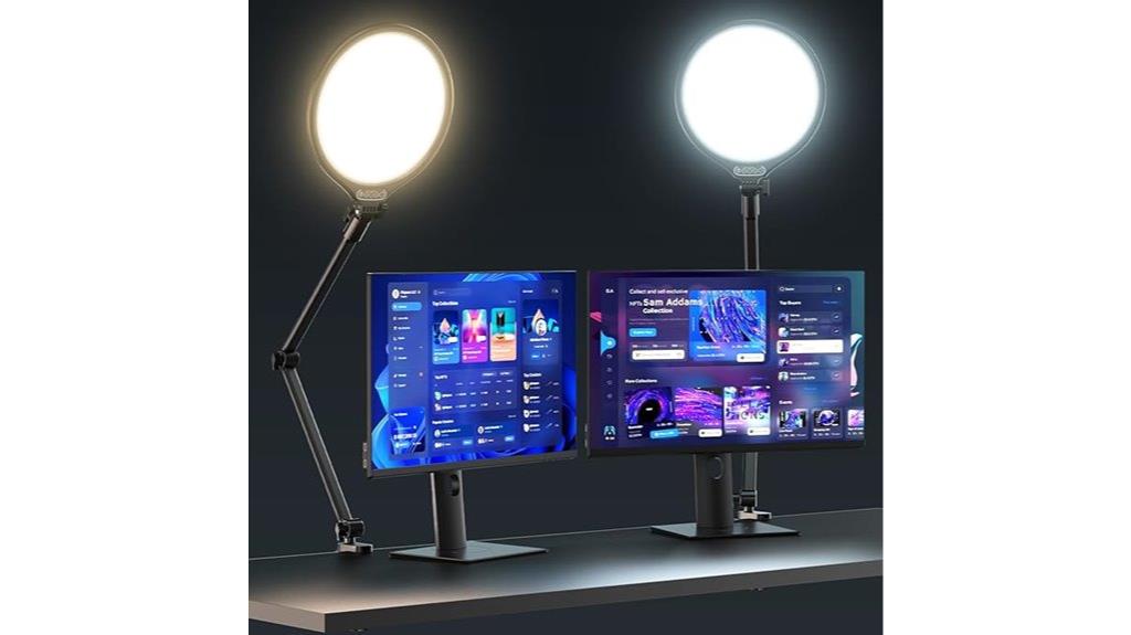 streaming key light setup