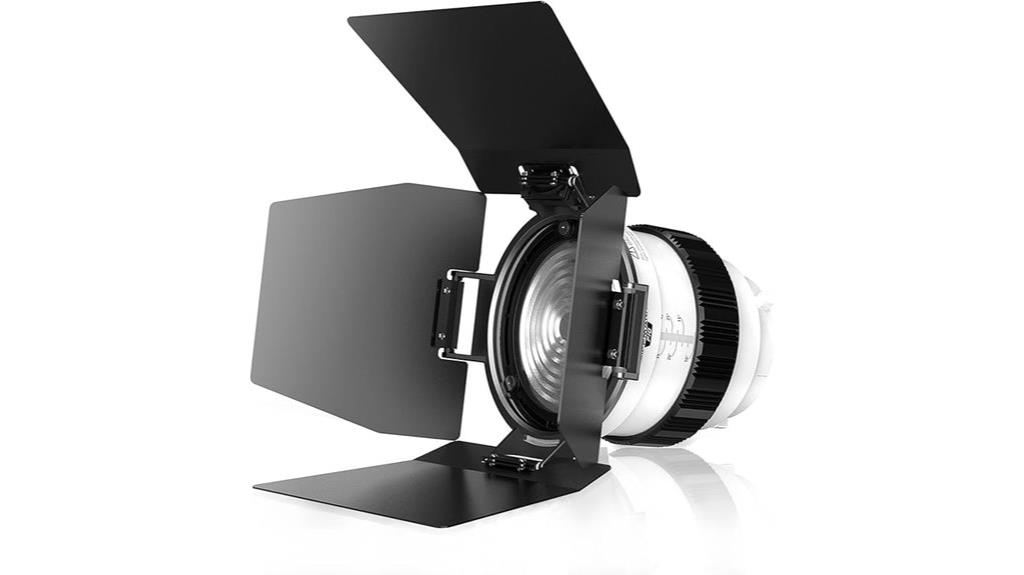 studio fresnel with barn doors