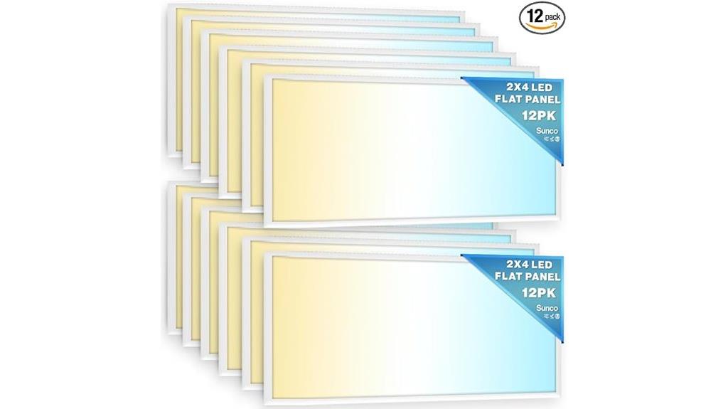 sunco 12 pack led panels