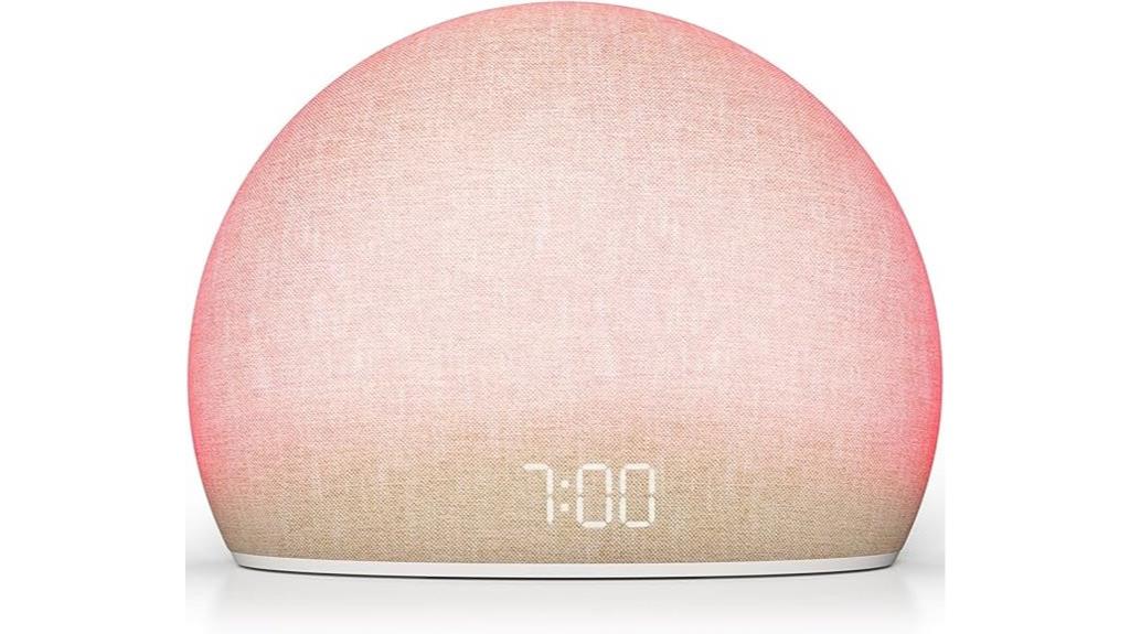 sunrise alarm with bluetooth