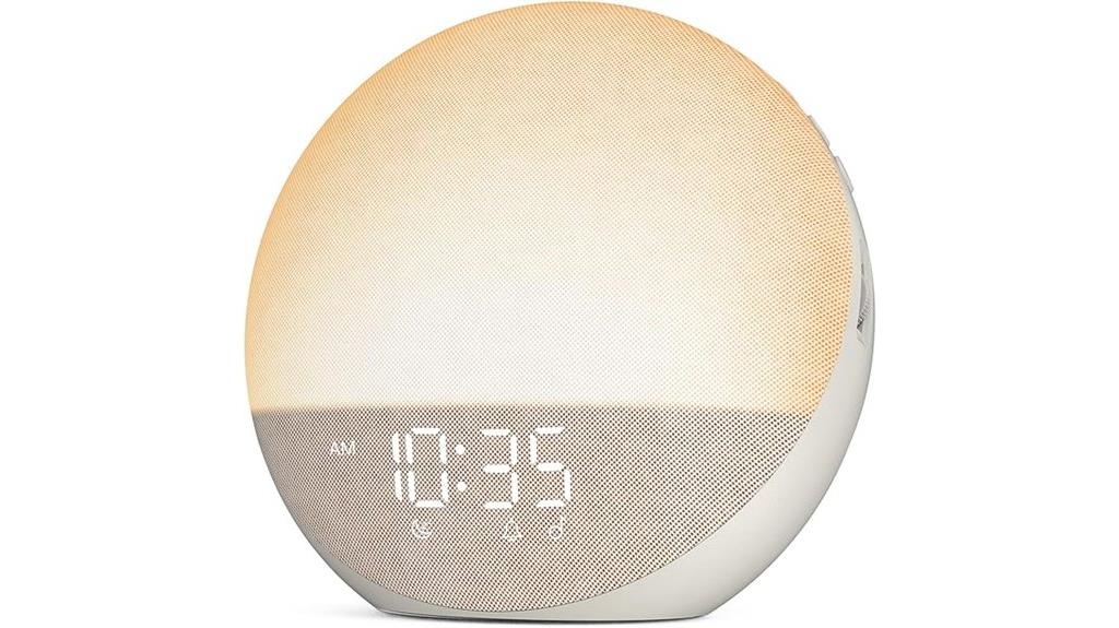 sunrise white noise alarm