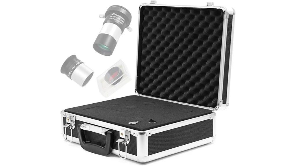 telescope accessories aluminum case