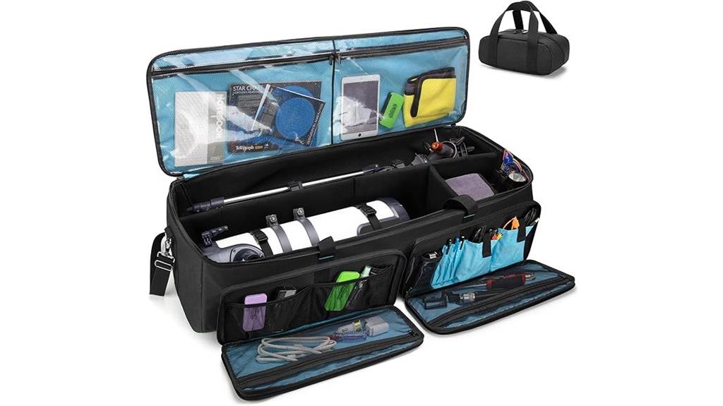 telescope and accessories bag