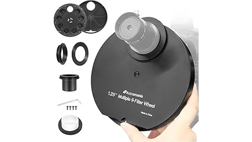 telescope filter drawer storage