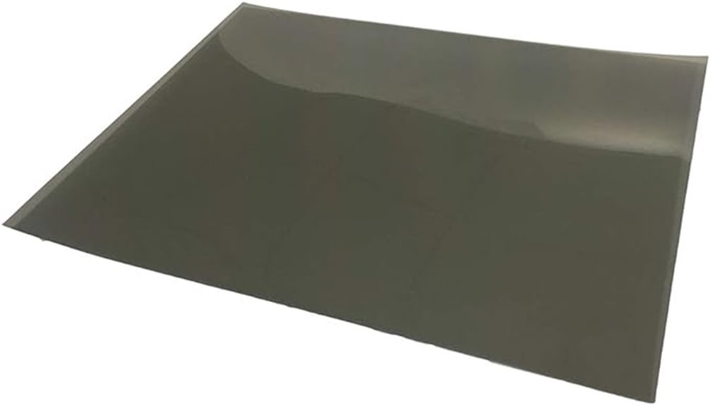 three polarized film sheets