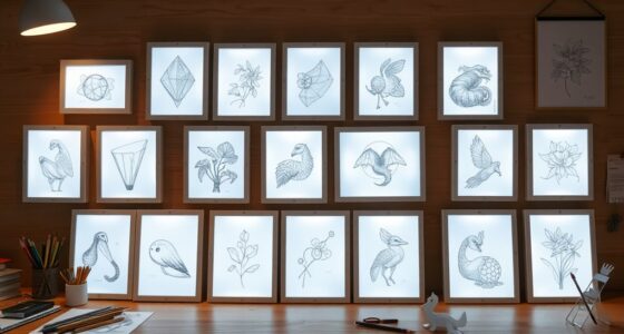 top a3 led tracing light boxes