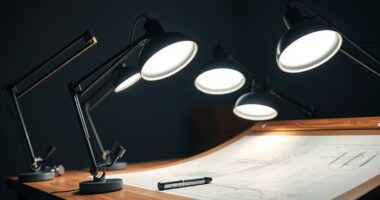 top adjustable drafting lamps