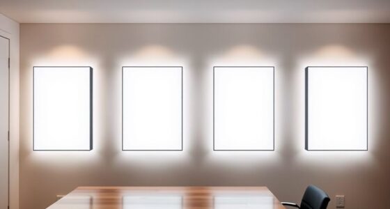 top adjustable white led panels