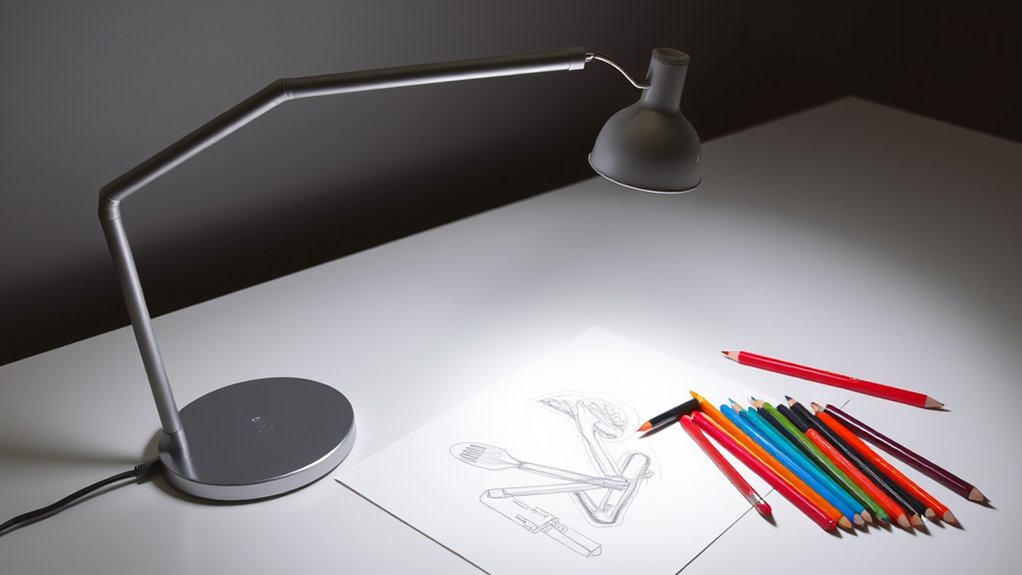 top art desk lighting