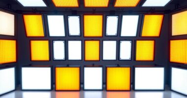 top bi color led panel picks