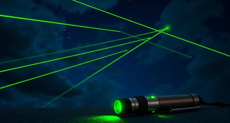 top green laser pointers