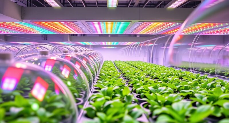top led humidity domes