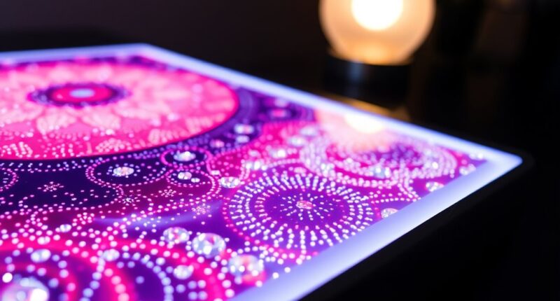 top led light pads