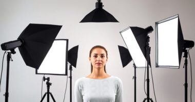 top led softbox lighting kits