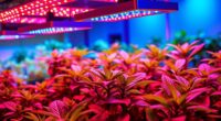 top red blue grow lights