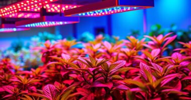 top red blue grow lights