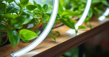 top shelving grow lights