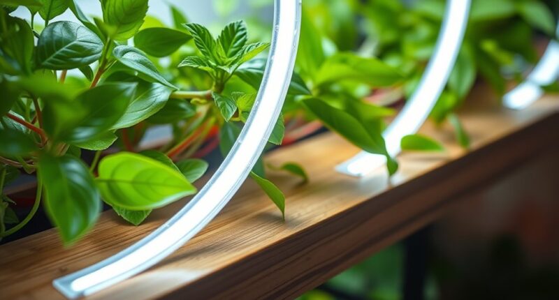 top shelving grow lights