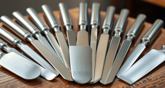 top stainless steel palette knives