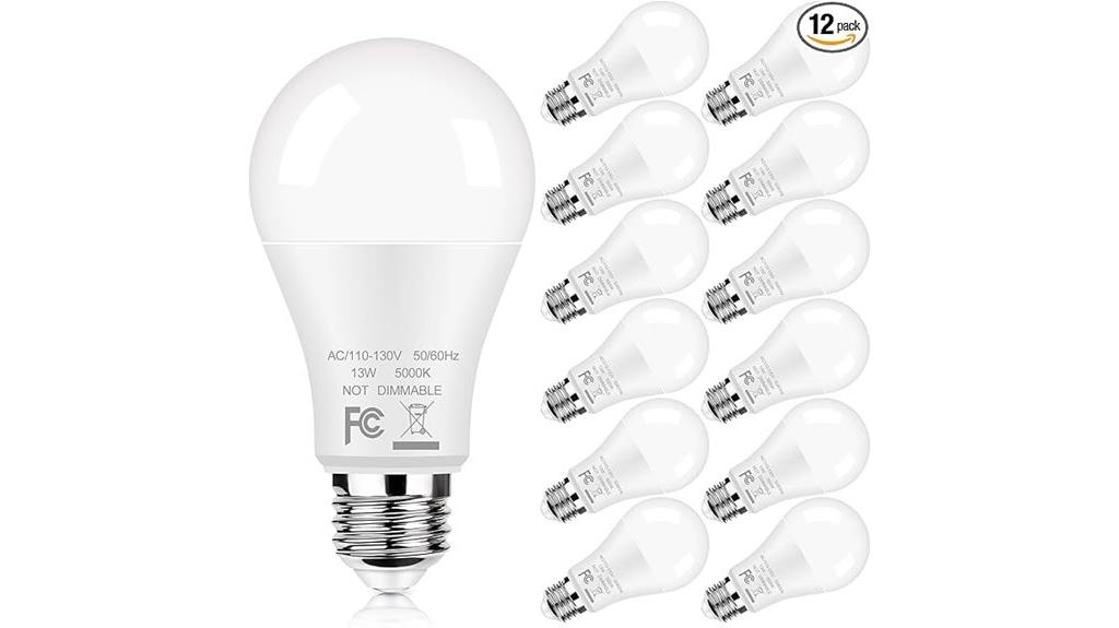 twelve led bulb set