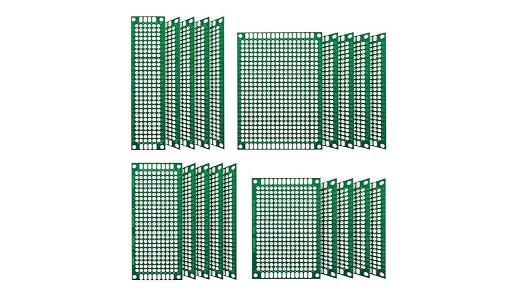twenty piece double sided pcb kit