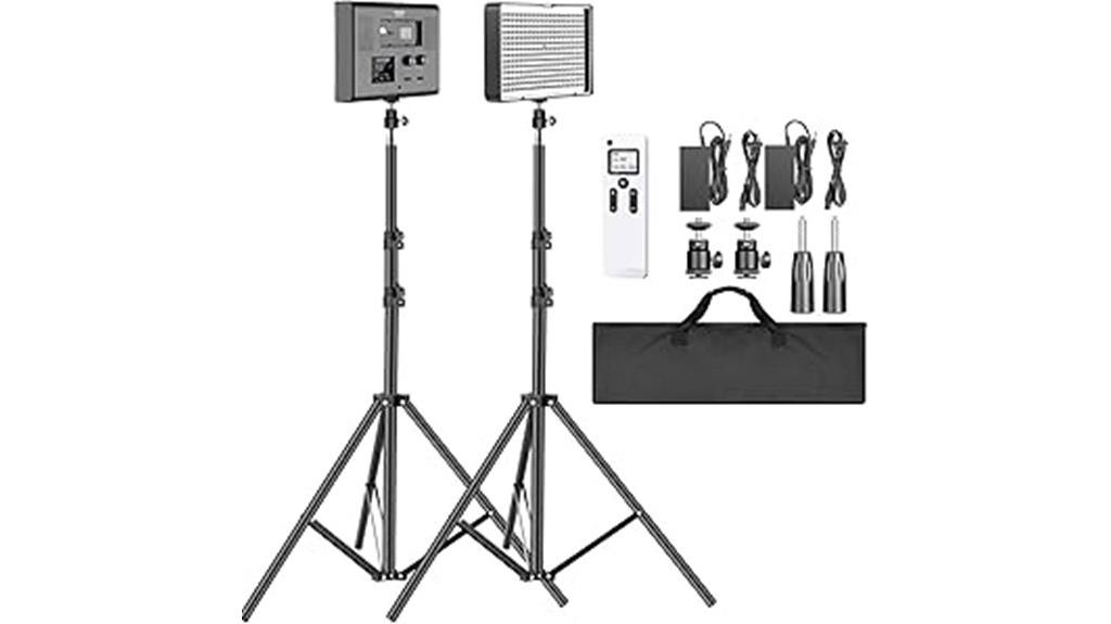 two led video lights