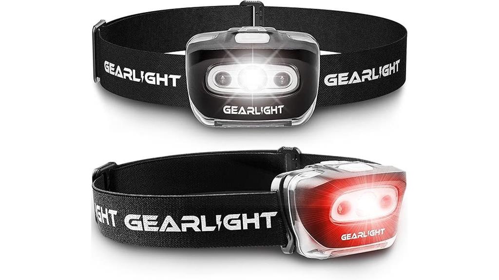 two pack outdoor headlamps
