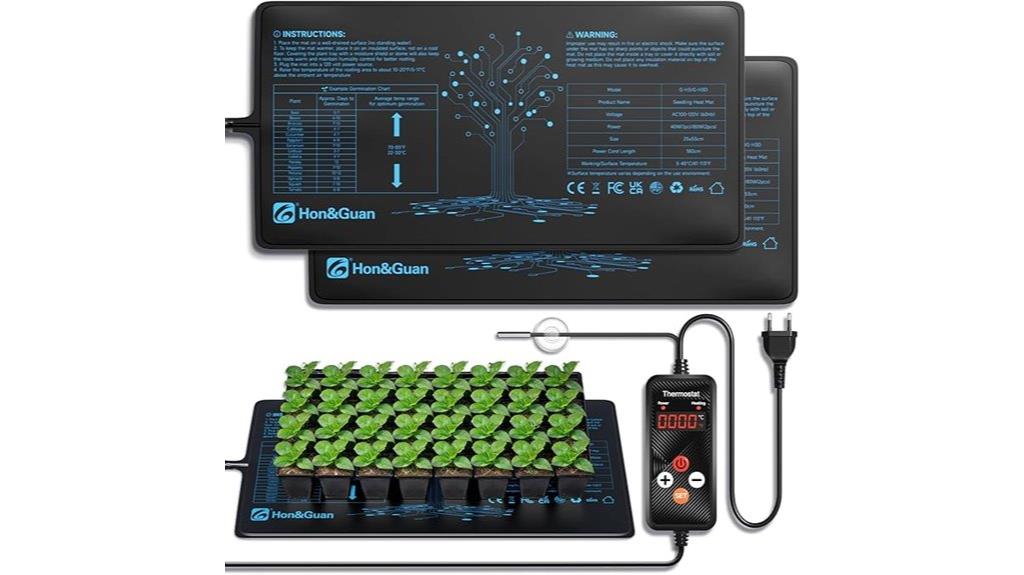 two pack seedling heating sets