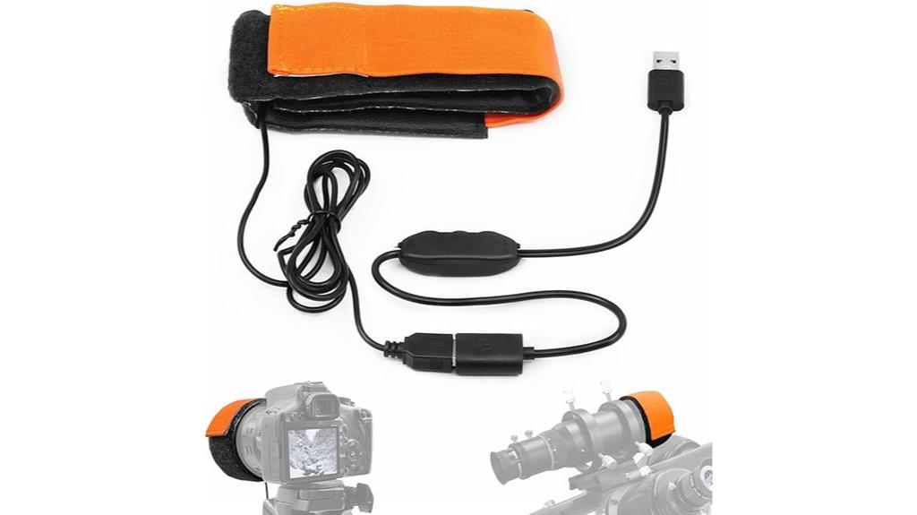 usb telescope lens warmer