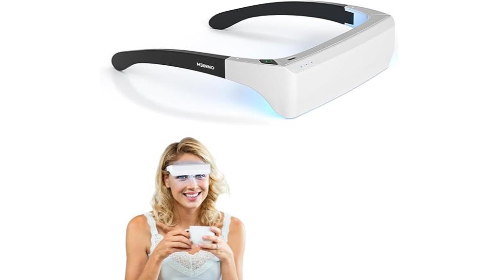 uv free light therapy glasses