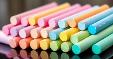 vibrant pastel chalk sets