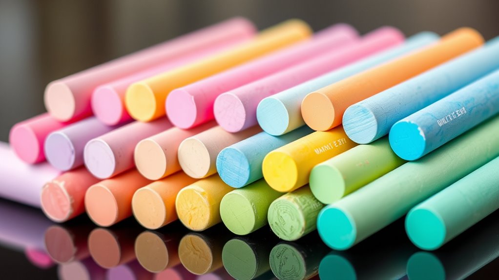 vibrant pastel chalk sets