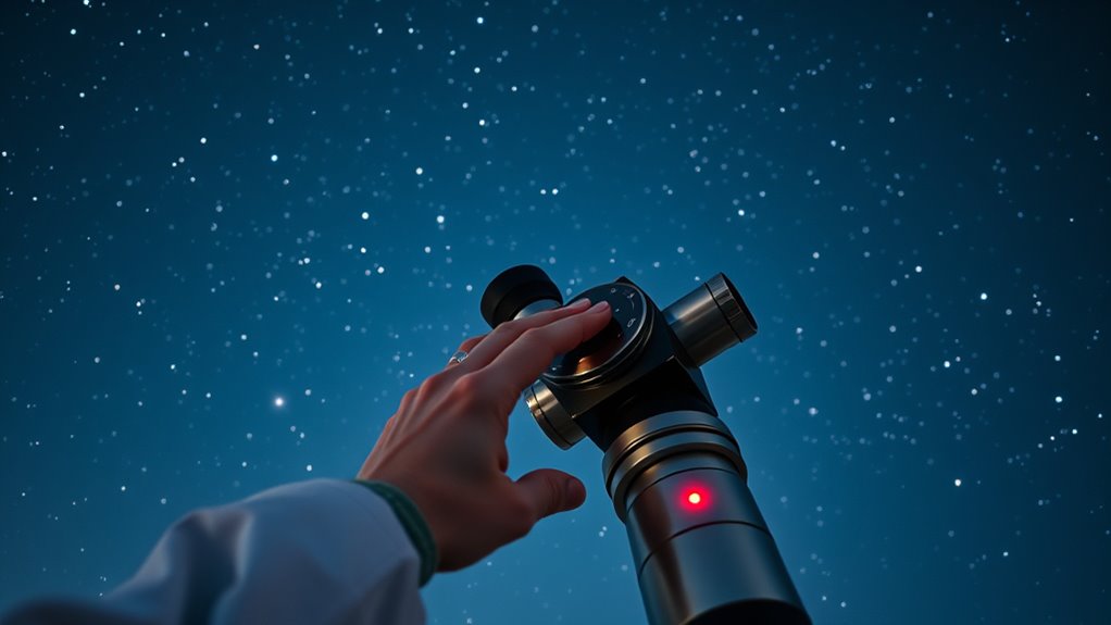 align telescope with celestial pole