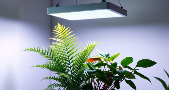 automated indoor plant illumination