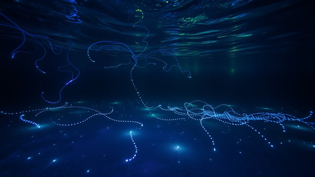 bioluminescent marine and fungi