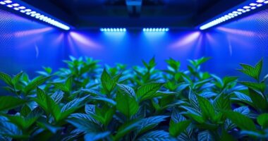 blue light enhances plant growth