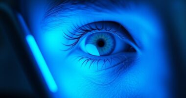 blue light eye damage