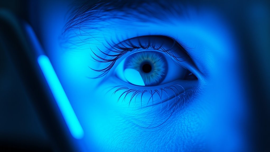 blue light eye damage