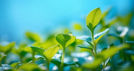 blue light promotes plant growth