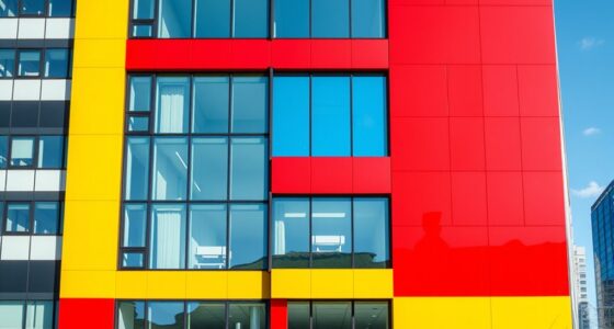 bold geometric building designs