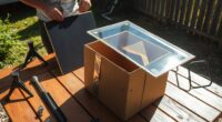 building a solar powered cooker